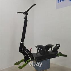 11inch foldable electric scooter body frame open fork 135mm with shock absorber