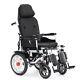 12ah 24v Folding Lightweight Electric Power Wheelchair Mobility Aid Motorized