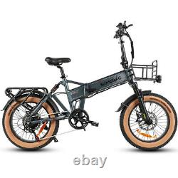 20 Electric Bicycle 1000W Mountain Bike MTB Shimano Fold up Hydraulic E-bike AU
