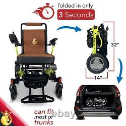 2022 Patriot-11 All-New Light Weight Electric Wheelchair Motorized Portable