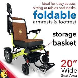 2022 Patriot-11 All-New Light Weight Electric Wheelchair Motorized Portable
