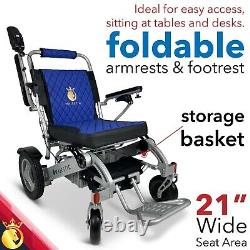 2022 Patriot-12 Lightweight Electric Wheelchair Motorized Wheelchairs Portable