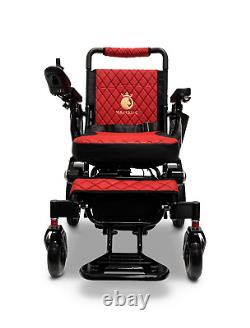 2024 Travel 19'' Luxury Designed Leather Electric Wheelchair Lightweight
