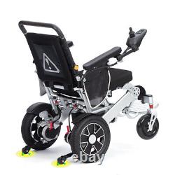 24V12Ah Folding Lightweight Electric Power Wheelchair Mobility Aid Motorized New