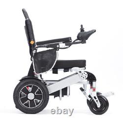 24V12Ah Folding Lightweight Electric Power Wheelchair Mobility Aid Motorized New