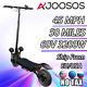 3200w Dual Motor X700 Electric Scooter Max Speed 45mph Climbing Angle 50°