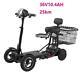 4 Wheel Folding Mobility Portable Foldable Electric Scooter Perfect Travel