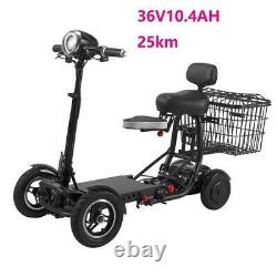 4 wheel folding mobility portable foldable electric scooter perfect travel