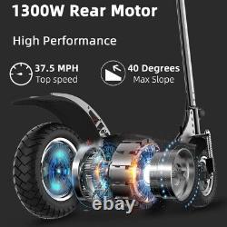 48V 20AH Li-Battery E Scooter 1300W Motor 10Inch Pneumatic Tire Electric Scooter