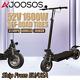 Ajoosos Electric Scooter X750 1600w Max Speed 37.5mph 52v 20ah For Adults