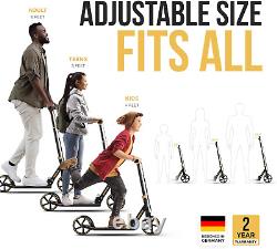 Adult Scooter Folding Kick Scooter for Teens and Adults Weighing up to 220 Lbs
