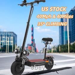 Ajoosos X500 Electric Scooter 40Mph Max Speed 2400W Motor Double Suspension New