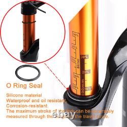 Bicycle Air Fork with Damping Adjustment Mountain Bike Suspension ForksTapered