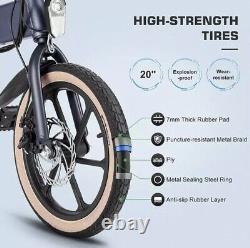 Brand New 2022 Vivi Electric Bike 20'' Folding EBike Battery