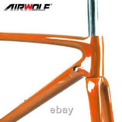 Carbon Road Bike Frame Internal Cable Routing Rim V-Brake 700C Bike Frameset