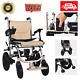 Electric Lightweight Folding Motorized Power Wheelchair Medical Mobility Aid