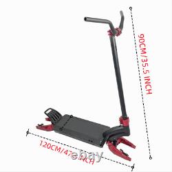 Electric Scooter Frame Fit for 10inch Easy to Assemble Aluminium Alloy fork red