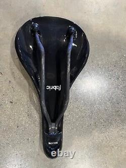 Fabric Saddle Scoop Ultimate Carbon Shallow Blk/Silver 142mm New