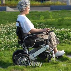 Fold And Travel Auto Fold Remote Control Lightweight Electric Power Wheelchair