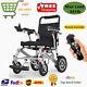 Foldable Aluminum Electric Wheelchair Max 440lbs, 6ah Battery With Dual Motor