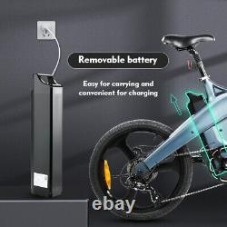 Folding Electric Bike for Adults, DYU T1 20 City Electric Bicycle Ebike Green