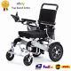 Folding Lightweight Electric Power Wheelchair Mobility Aid Motorized 10ah 24v