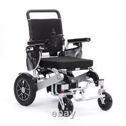Folding Lightweight Electric Power Wheelchair Mobility Aid Motorized 10Ah 24V
