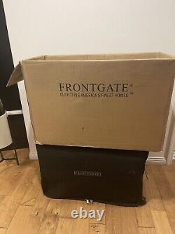 FrontGate EZ Bed Inflatable Queen withIntegral Pump -Self Storing Wheeled Suitcase