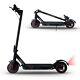 Gyrocopters Flash 3.0 Portable Electric Scooter Black With Rear Suspension