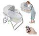Infans 2 In 1 Smart Electric Baby Rocking Bassinet With Remote Control