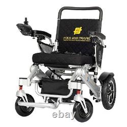 Lightweight Electric Wheelchair Folding Foldable Heavy Duty Power Wheelchair