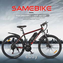 Samebike Sy26 Folding Electric Bike 26 350w Power Assist Ebike Mountain Bicycle