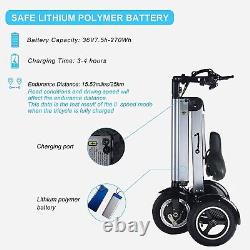 Topmate ES32 Electric Tricycle for Adult, Foldable 3 Wheel Mobility Scooter