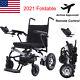 Us Foldable Electric Power Chair Remote Wheelchair Mobility Aid Motorized