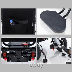 US Foldable Electric Power Chair Remote WheelChair Mobility Aid Motorized