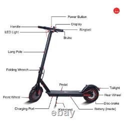 V10 500W Electric Scooter Foldable Long Urban Commuter E-Scooter Waterproof