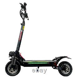 X6pro 48V 2400W electric scooter 21ah 55km/h 10inch escooter with pedal light
