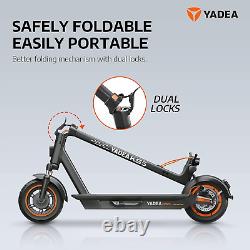 YADEA Electric Scooter Adults, Foldable Commuting Electric Scooters KS5, 3 Adjus