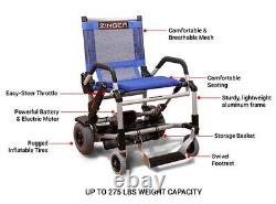 Zinger Folding Power Chair Two-Handed Control