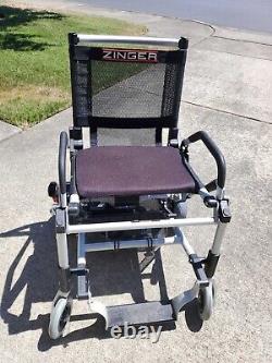 Zinger Folding Power Chair Two-Handed Control