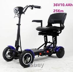 36V10.4Ah Scooter de mobilité électrique pliable debout en ville avec siège