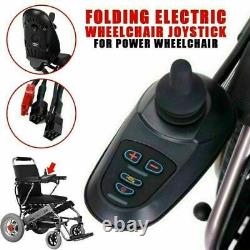4 Contrôleur de joystick clé pour Accessoires de fauteuil roulant électrique pliant à remplacer