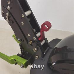 Cadre de scooter électrique pliable de 11 pouces, fourche ouverte de 135 mm avec amortisseur