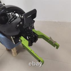 Cadre de scooter électrique pliable de 11 pouces, fourche ouverte de 135 mm avec amortisseur