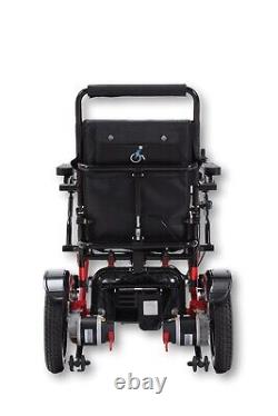 Chaise roulante électrique légère pliable à propulsion électrique