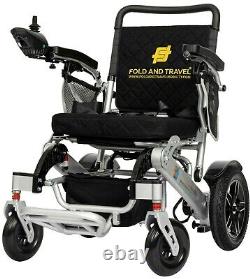 Chaise roulante électrique pliante et de voyage pour la mobilité médicale et le scooter électrique de mobilité.