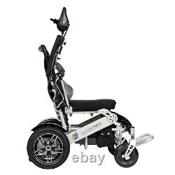 Chaise roulante électrique pliante et de voyage pour la mobilité médicale et le scooter électrique de mobilité.