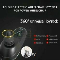 Contrôleur de JOYSTICK étanche pour fauteuil roulant électrique pliant de mobilité