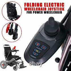Contrôleur de joystick LED 24V DC pour fauteuil roulant électrique pliant étanche