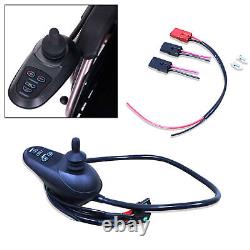 Contrôleur de joystick LED VR2 pour fauteuil roulant électrique pliable Merits/Jazzy/Pride Nouveau